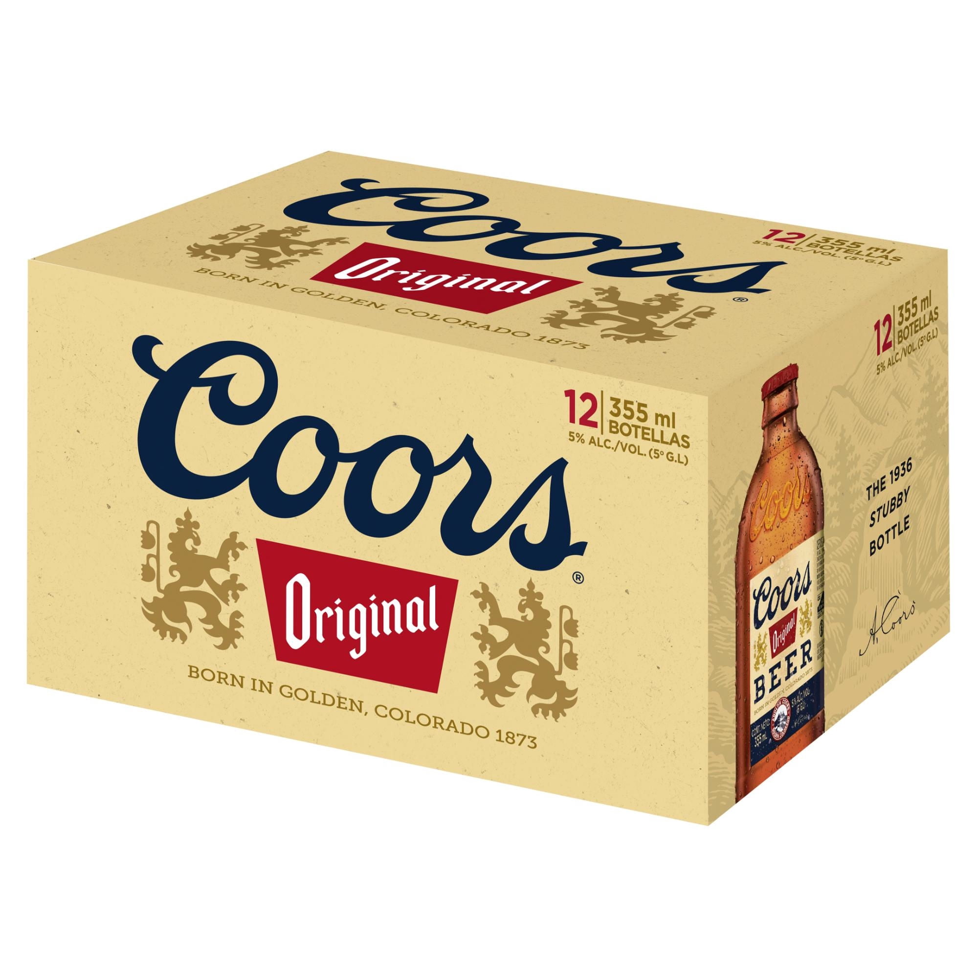 Cerveza Botella Original 355 ml Coors