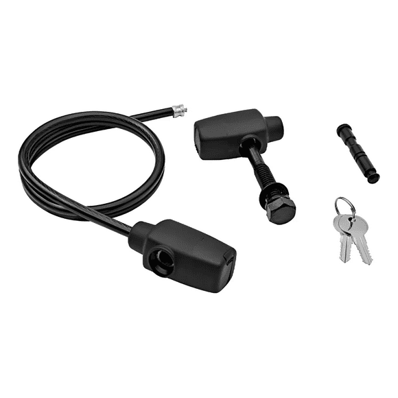 Candado Y Piola De Seguridad Para Portabicicleta Al Cubo