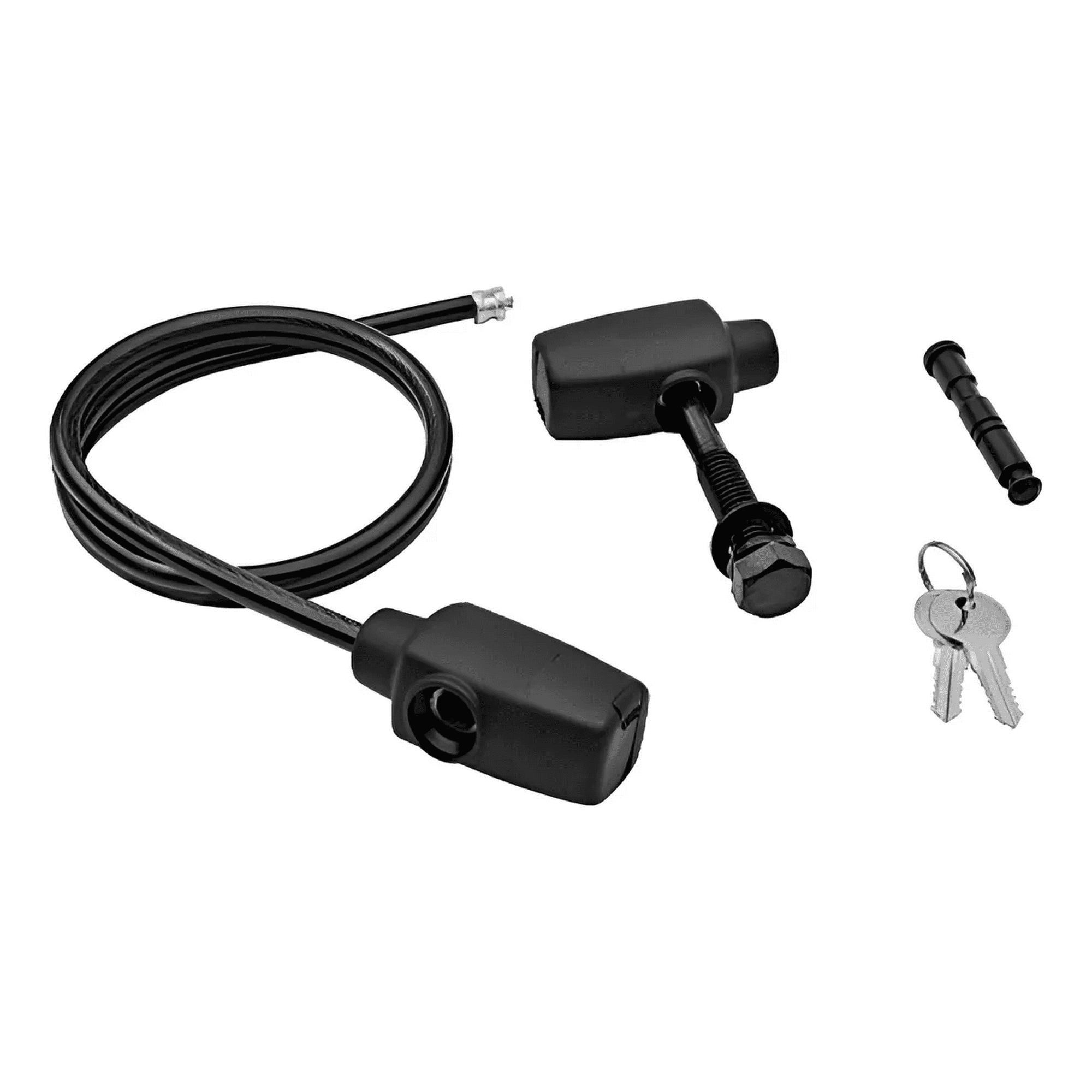 Sportrack - Candado Y Piola De Seguridad Para Portabicicleta Al Cubo