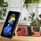thumbnail image 4 of Funda Resistente para Xiaomi Redmi Note 11T Pro 5G con Tarjetero y Soporte, Diseño Magnético Marrón, 4 of 5