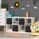thumbnail image 4 of Bidones de almacenamiento SIMPLE HOUSEWARE, cubos plegables, 28 cm, color negro, paquete de 6, 4 of 7
