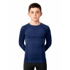 Top - Camiseta Deportiva Primera Capa Microfibra Niño U De Chile