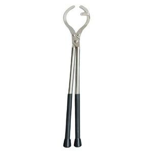 Genérico - Pinzas De Crisol Para Derretir, Alicates Para Platos De Fusión, Suministros De Metal Dorado Y Plateado, 380Mm X 74Mm Para 1Kg