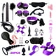 thumbnail image 1 of Sex Games Whip Gag Nipple Clamps Sex Toys For Couples Exotic Accessories Sexy Leather BDSM Kits Plush Sex Bondage Set Handcuffs, 1 of 3