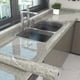 thumbnail image 1 of 1pc Marble Wallpaper, Waterproof Oil-proof Heat Resistant Peel And Stick Contact Paper, Granite Countertop Paper, Kitchen Bathroom Backdrop Table Desk Wall Desk Appliance Furniture Sticker, Renovatio, 1 of 5