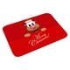 thumbnail image 3 of Mat De Piso Absorbente Flannel Rojo Para Decoración Al Aire Libre Interior Navidad B, 3 of 5