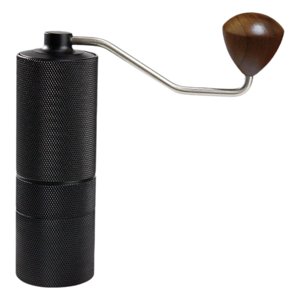 Bothyi - Molino De Café Manual Portátil Molino De Café Con Manivela Para Cocina Oficina Negro