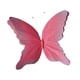 thumbnail image 1 of Decoración de pared con mariposas falsas, pegatinas artísticas DIY, decoración de boda, calcomanía de pared con mariposas para manualidades al aire li Rosa, 1 of 5