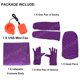 thumbnail image 4 of Disfraz inflable de baile de máscaras IHGYT, traje de cuerpo entero, morado, 4 of 6