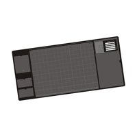 Bothyi - Almohadillas Protectoras Para Escritorio, Alfombrilla De Ratón Para Escritorio Con Teclado