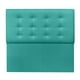 thumbnail image 1 of Respaldo Botone Premium Queen Lino Turquesa, 1 of 2