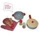 thumbnail image 3 of Cocina Infantil de Madera con Accesorios Roja, 3 of 6