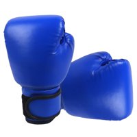 Ioensy - Guantes De Boxeo Para Niños Y Adultos, Guantes De Kickboxing De Combate Muay Thai De Cuero Pu
