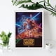 thumbnail image 4 of Star Wars: Clone Wars Kits de Pintura de Diamantes para Adultos 5D DIY Diamond Art Kits Full Drill Diamond Dots para Regalo Decoración de Pared y Relajación Artes de Gemas 30*40cm, 4 of 6