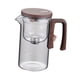 thumbnail image 2 of Tetera De Vidrio Con Infusor Tetera Multiusos Para Senderismo Cocina Camping Transparente 720 Ml, 2 of 5