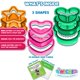 thumbnail image 3 of Cortador y sellador de sándwiches Savoychef Crustless Lunchbox Kids, 3 of 7