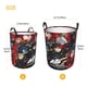 thumbnail image 5 of Persona 5 Royal Cesta de lavandería de gran capacidad redonda con asa, bolsa para ropa sucia plegable, almacenamiento para dormitorio, baño y lavadero 44x35 cm, 5 of 6
