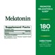 thumbnail image 2 of Melatonina Sleep Aid Nature's Bounty, 1 mg, 180 comprimidos, 2 of 6