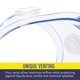 thumbnail image 3 of Gafas de seguridad YunTuo, paquete de 5 unidades, protección ocular transparente, 3 of 7