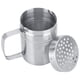 thumbnail image 3 of Salero y pimentero con asa, salero de acero inoxidable para cocina, recipiente para condimentos, dispensador de especias con orificios en la tapa para sal, pimienta, canela, azúcar glas y barbacoa., 3 of 5