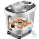 thumbnail image 2 of Fumigation full Automatic Electric Heating Foot Washbasin Massage Machine Deep Bucket Foot Bath Personal Health Care Appliance, 2 of 3