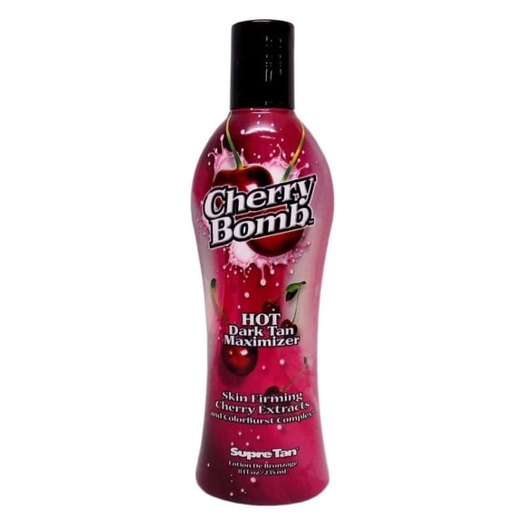 Loción bronceadora Super Cherry Bomb Red Hot Dark 235ml