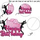 thumbnail image 4 of Topper para pastel JUYNIC de voleibol, feliz cumpleaños, decoración rosa, 4 of 8