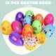 thumbnail image 2 of Huevos de Pascua con estampado JOYIN de plástico gigante de 6 pulgadas, 12 unidades, 2 of 7