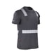 thumbnail image 3 of Polera Hibrida Cinta Reflectiva Manga Corta Gris Talla M, 3 of 4