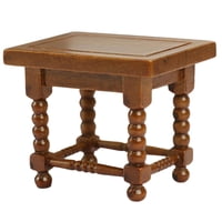 Bothyi - Mesa Auxiliar De Madera Suministros De Paisaje Muebles Mini 1:12 Escala Oranments