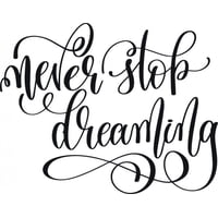 Rienda Libre Graphics - Decomural Never Stop Dreaming Fairytale Ws-46596