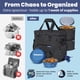 thumbnail image 5 of Bolsa de Viaje para Perros Rubyloo Kit Completo con Platos y Contenedores, 5 of 7