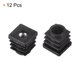 thumbnail image 3 of Uxcell 12 piezas de insertos para tubos con rosca 0.59"x0.59"OD para tapón de plástico, inserto de rueda, tapa de pata de silla, 3 of 7