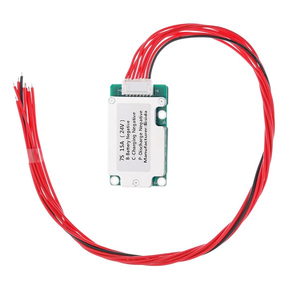 Placa de protección Bisida 7S BMS 24 V 15 A Li-ion con NTC