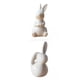 thumbnail image 1 of 2 Figuritas De Conejo De Cerámica Modernas, Estatua De Pascua, Librería Para El Hogar, Manualidades Decorativas, 1 of 2
