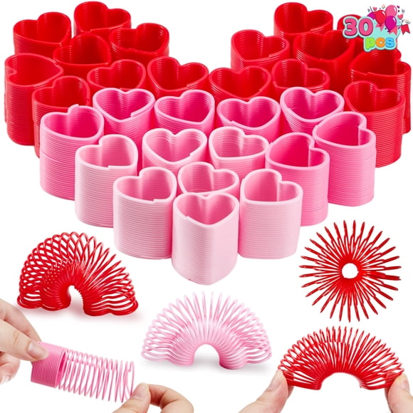 Miniresortes JOYIN para el día de San Valentín de Party Favors, 30 paquetes