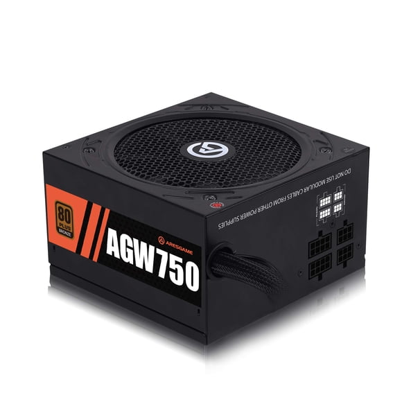 Fuente de alimentación ARESGAME AGW750 750W 80+ Bronze Semi Modular