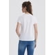 thumbnail image 3 of Polera Mujer Básica Print Blanco / Azul Marino / Celeste, 3 of 4
