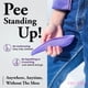 thumbnail image 2 of Dispositivo urinario femenino VENUS TO MARS morado con estuche de transporte, 2 of 8