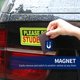 thumbnail image 4 of Juego de 3 letreros magnéticos para coche, reflectantes, Anley, para estudiantes y conductores, 4 of 6