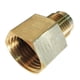 thumbnail image 3 of Adaptador De Accesorios De Tubería Adaptador De Conector Recto Rosca Duradera De 5 8 18 Accesorio De Tubería De Latón Práctico Para Líneas, 3 of 5
