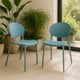 thumbnail image 2 of Silla Plástico Apilable Deco Berlín Azul Escandinavia, 2 of 6