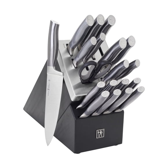 Juego de cuchillos HENCKELS Graphite, 20 piezas, autoafilables con bloque