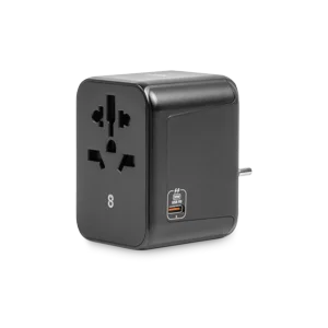 Logiix World Traveler Xl 30W Travel Adapter Black