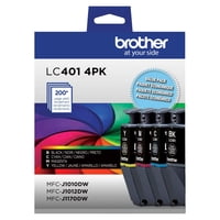 Cartuchos De Tinta Brother Lc4014Pks Originales, Paquete De 4