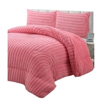 Todo Para El Hogar - Cobertor Grueso Para Invierno King - Super King Rosa