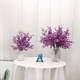 thumbnail image 2 of 6 piezas de flores artificiales de otoño, flores de aliento de bebé falsas, ramo de gypsophila artificial a granel, arreglos florales de seda, centros de mesa para el hogar, cocina, dormitorio, festiv, 2 of 6