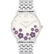 thumbnail image 1 of Reloj Coach Elliot Mujer 36mm Acero Inoxidable Flores Moradas, 1 of 3