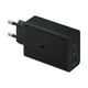 thumbnail image 1 of Cargador Super Rapido Trio 65W / 2 Usb-C + Usb-A Sin Cable / Ep-T6530Nbegch Negro, 1 of 3