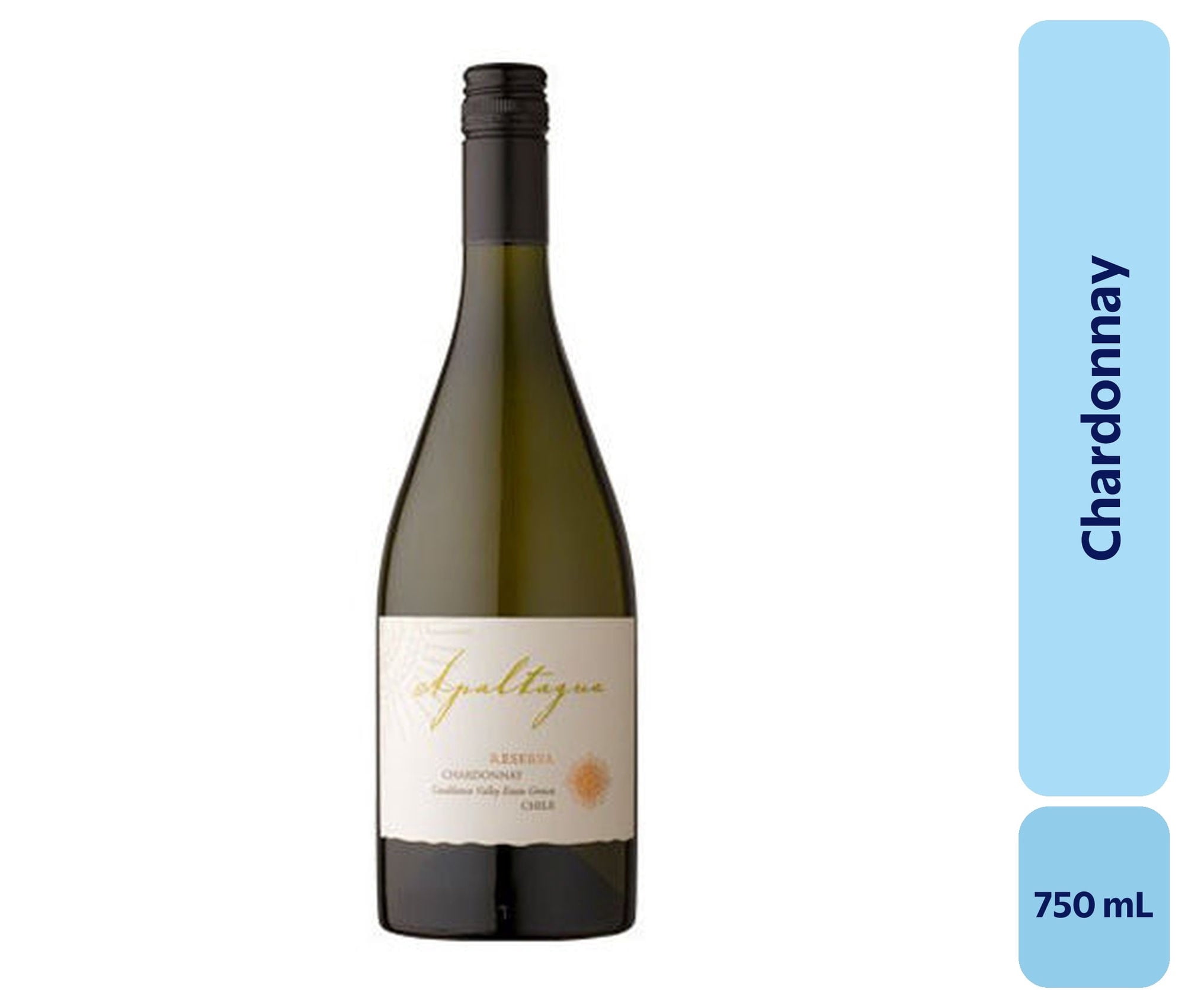 Vino Chardonnay Botella 750 mL Apaltagua